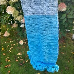 Blue winter/fall scarf. One size fits all. 💙💙